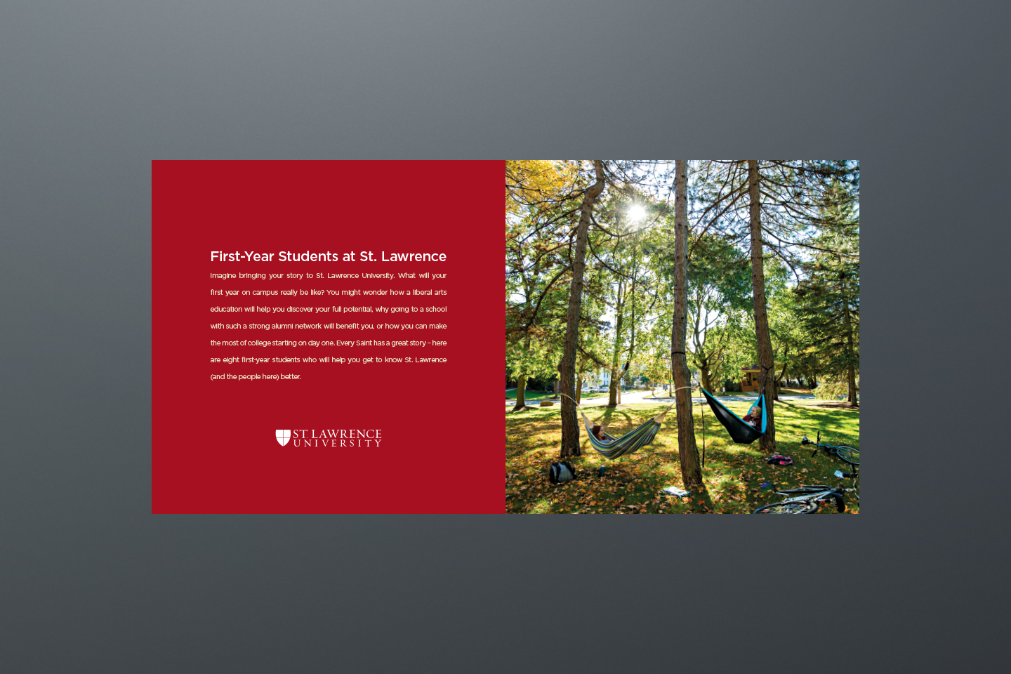St. Lawrence University Travel Brochure